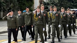 Репетицию парада Победы провели в Пятигорске