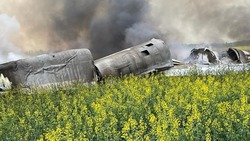 Глава Ставрополья прояснил ситуацию с падением военного самолёта в регионе