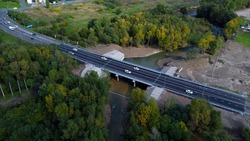 На Ставрополье реконструировали мост через реку Подкумок