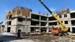 В Кисловодске здание больницы за 1,2 миллиарда рублей готово на 20 процентов
