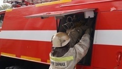 Возгорание произошло в частном секторе в Пятигорске