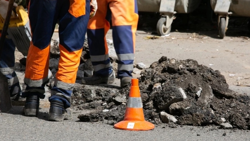 Жители Пятигорска жалуются на пробки из-за ремонта Бештаугорского шоссе