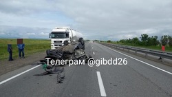 Многочисленные травмы получили пятеро пятигорчан в ДТП в Андроповском округе