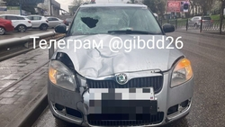 Перелом ноги и травму головы получил пенсионер в ДТП в Пятигорске