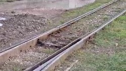 Трамвайные пути мешают ремонтировать водопровод в Пятигорске