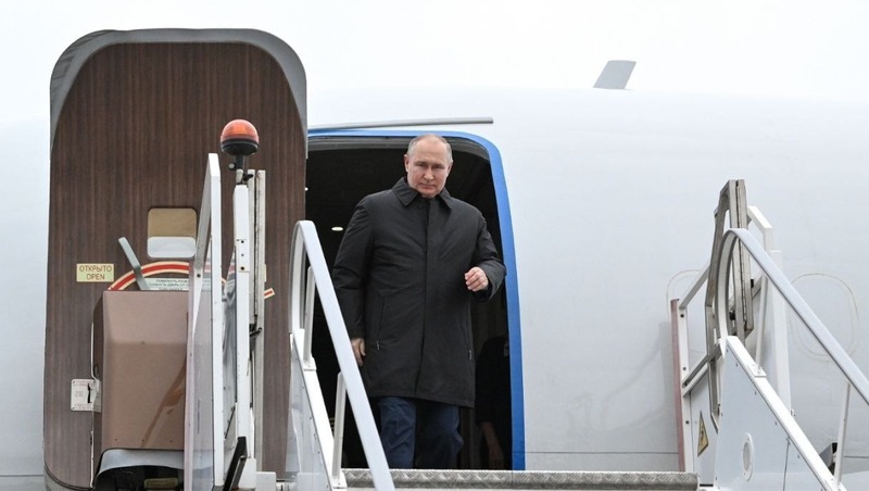 Владимир Путин прилетел на Ставрополье с рабочим визитом