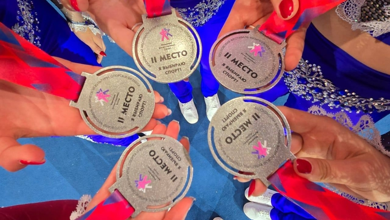 Пятигорчанки завоевали «серебро» на фестивале «Я выбираю спорт!» в Москве