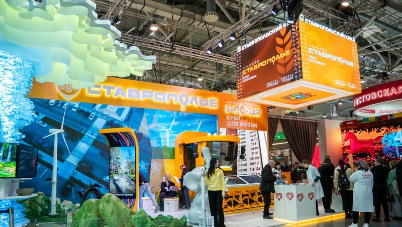 Стенд Ставрополья на выставке «Россия» получил приз зрительских симпатий