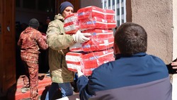Более 20 тонн гумпомощи отправили из Пятигорска в Крым