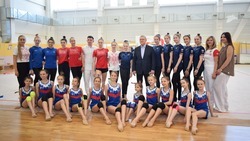 В Пятигорске проходят совместные тренировки сборной страны по художественной гимнастике и спортсменок из Донбасса