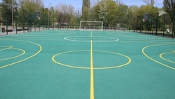 19 детских и спортплощадок создали на Ставрополье по нацпроекту