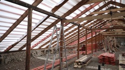 Завершены работы по замене крыши многоквартирного дома в Пятигорске