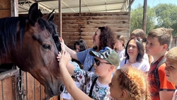 Жители Белгородской области посетили подворье горячеводских казаков