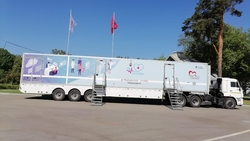 Пятигорская больница представила мобильный комплекс на выставке «Россия»