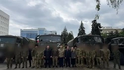 Шесть КамАЗов для бойцов СВО отправили из Пятигорска ко Дню Победы - губернатор 