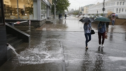 Сильный дождь в течении первой половины дня ждёт Пятигорск 18 октября