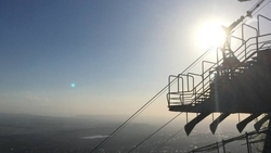 Канатная дорога не работает в Пятигорске 26 февраля из-за ветра