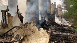 Пожар на площади 70 кв. м произошёл в Пятигорске