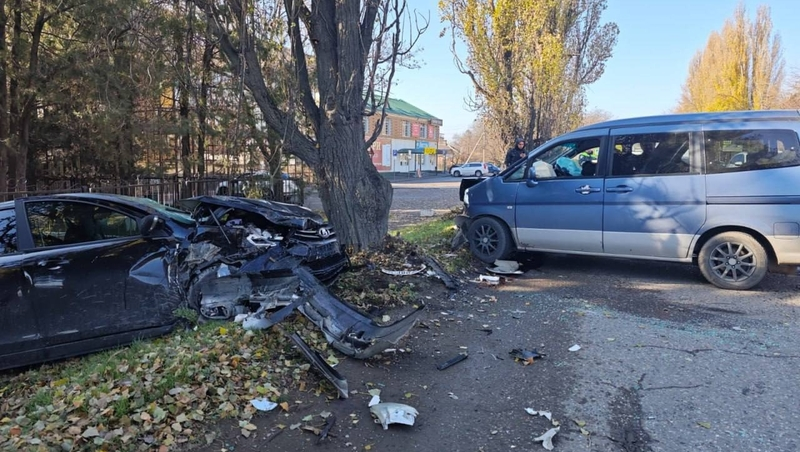 Два человека получили травмы в аварии в Пятигорске