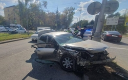 Авария с тремя пострадавшими произошла в Пятигорске