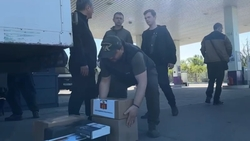 Пятигорчане отправили посылки на СВО после празднования 80-летия Победы