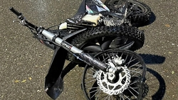 Водитель питбайка попал в больницу после ДТП в Пятигорске