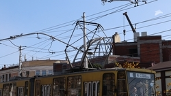 Трамваи не едут в сторону мясокомбината, «Бештау» и «Белой ромашки» в Пятигорске