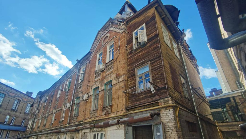 В Пятигорске после пожара реконструируют исторический дом 
