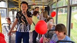 В день семьи, любви и верности в Пятигорске работал музыкальный трамвай 