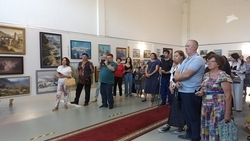 «Радуга юга»: в Пятигорске открылась межрегиональная художественная выставка