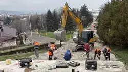 Лестницу к памятнику Ленина смонтируют к 9 мая в Пятигорске