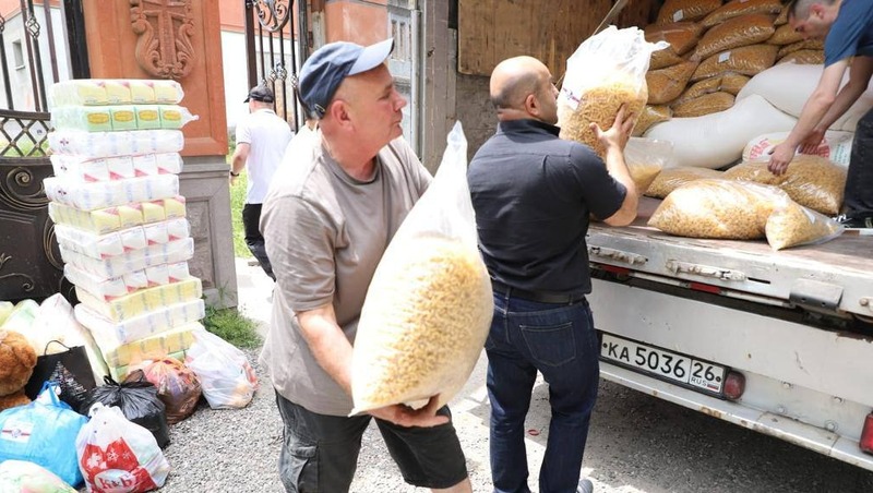 Из Пятигорска отправили 20 тонн гуманитарного груза для жителей Херсона 