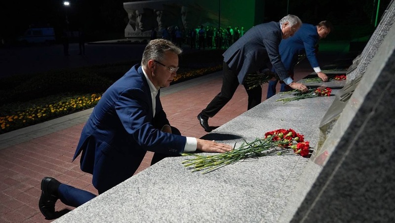 Губернатор Ставрополья почтил память погибших участников ВОВ 