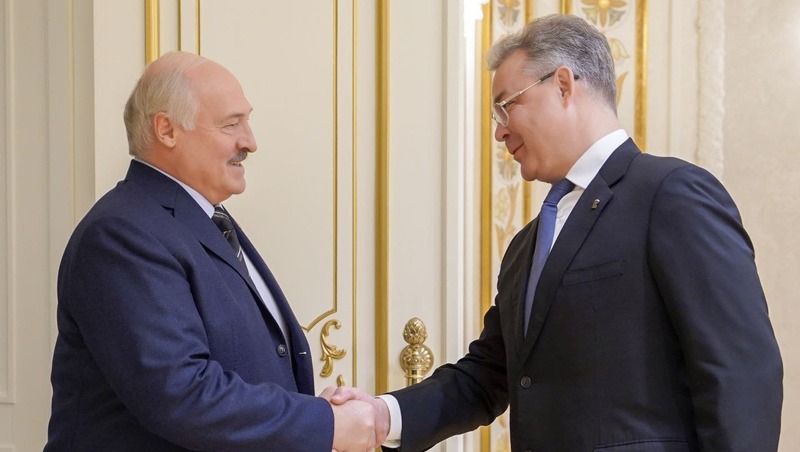 Владимир Владимиров встретился с президентом Республики Беларусь Александром Лукашенко