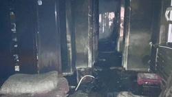 Дом сгорел в Горячеводском из-за сигареты