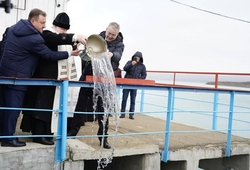 Сенгилеевское водохранилище освятили в Крещение — глава Ставрополья