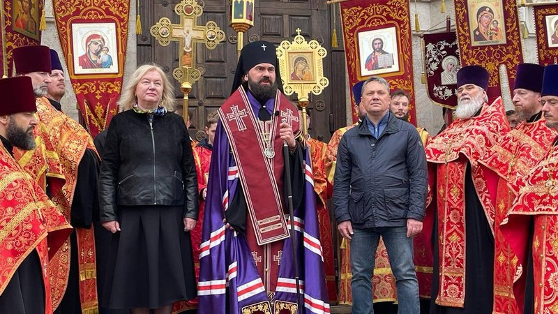 В Пятигорске провели традиционный пасхальный крестный ход 