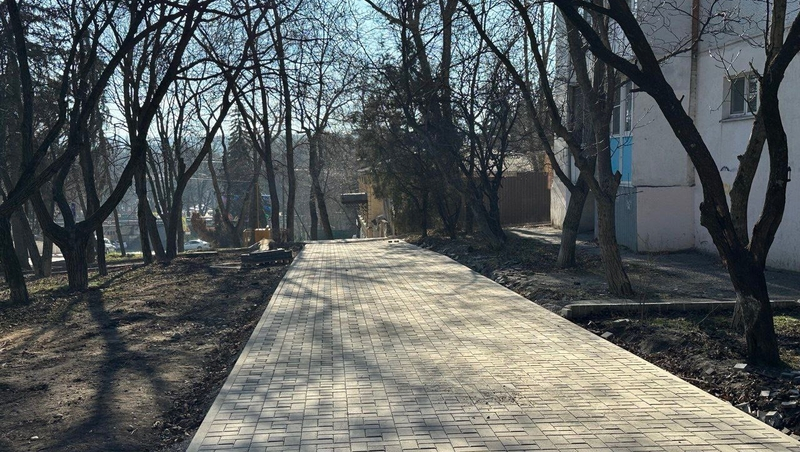 Более 50% ремонта на улице Малыгина в Пятигорске завершено