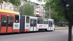 Движение трамваев в сторону мясокомбината временно остановили в Пятигорске