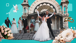 Кружиться в вальсе любви: в Пятигорске впервые прошёл бал молодожёнов