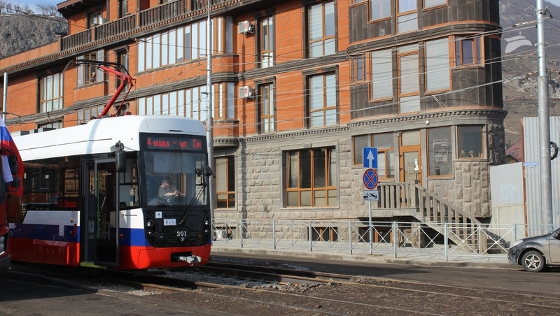 Расписание трамваев обновили после открытия моста в Пятигорске