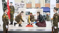 Восстановленный Вечный огонь  зажгли в станице Константиновской - губернатор 