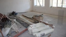 Внутреннюю отделку заканчивают делать в школе на 1550 мест в Пятигорске