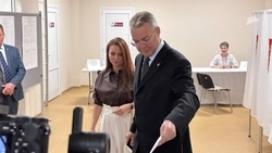 Губернатор Владимиров проголосовал на выборах депутатов Думы Ставрополя