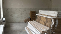 Специалисты приступили к отделке помещений школы № 2 в Пятигорске