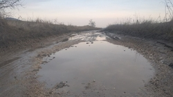 Ставропольчанин пожаловался на состояние дороги в Предгорном округе