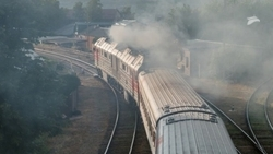 Движение транспорта на ж/д переезде в Пятигорске приостановили 