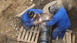 В Ессентуках оперативно заменили 150-метровый аварийный участок водовода