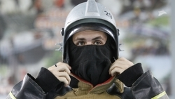 Склад со строительными поддонами охватил огонь в Пятигорске 11 июля 