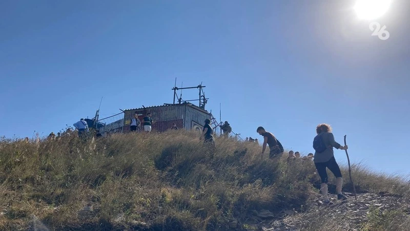 На Бештау установили счётчик восхождений